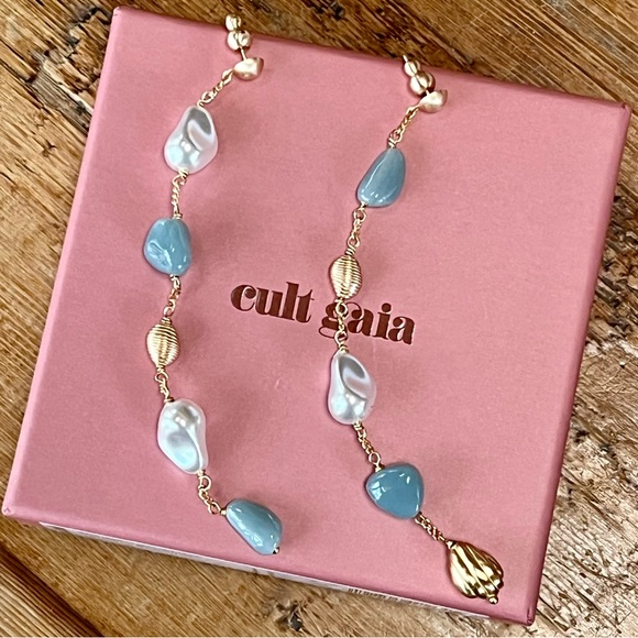 🌺🎉HP🎉🌺 NWT Cult Gaia Verona Earrings - Picture 3 of 16